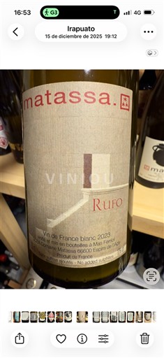 Roussillon Nespecificat Matassa Rufo 2023