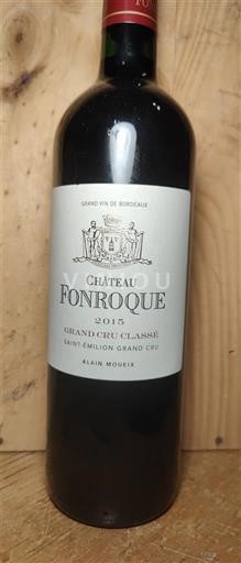 Bordeaux Saint-Émilion Grand Cru Château Fonroque Château Fonroque Grand Cru Classé 2015