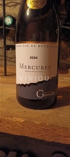 Burgundija Mercurey Vignerons de Genouilly 2024