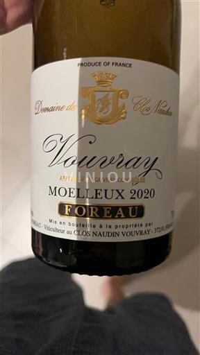 Valle del Loira Vouvray Domaine Clos Naudin 2020