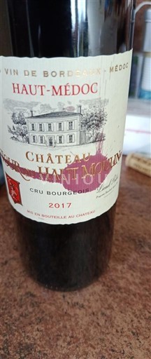Bordeaux Haut-Médoc Château Haut-Moulin 2017