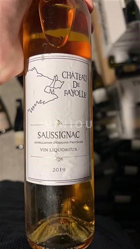 Sud-Vest Saussignac Château Fayolle 2019