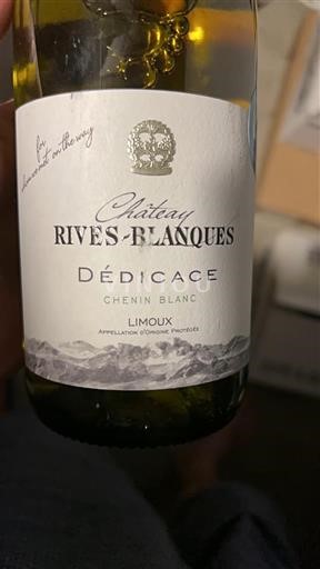 Languedoc Limoux Château Rives-Blanques Dédicace Nemilésimat