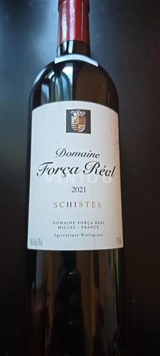 Roussillon Côtes-du-Roussillon Domaine Força Réal Schistes 2021