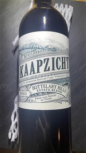 Obalna regija Stellenbosch Château Kaapzicht Bottelary Hills Estate Blend 2021