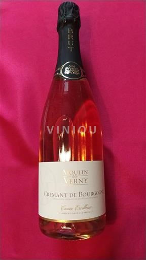 Borgonha Crémant da Borgonha Moulin Verny Excellence Não Sazonado
