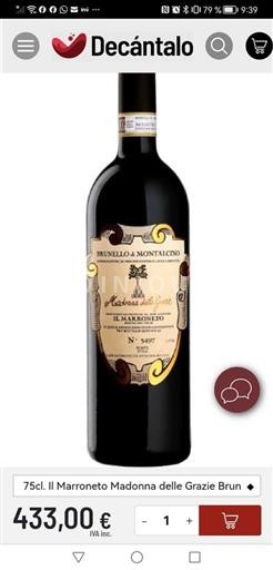 Toscana Brunello di Montalcino. Il Marroneto Madonna delle Grazie 2020