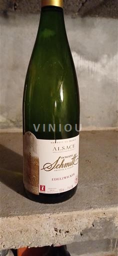 Alsace Domaine Schmitt Edelzwicker Tradition Non-Vintage