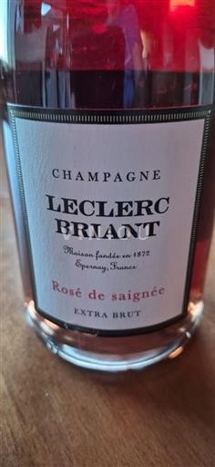 Champaña Champán Leclerc Briant Rosé de saignée Sin añada