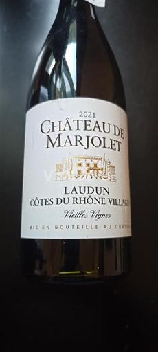 Рона Не вказано Château Marjolet Vieilles Vignes 2021