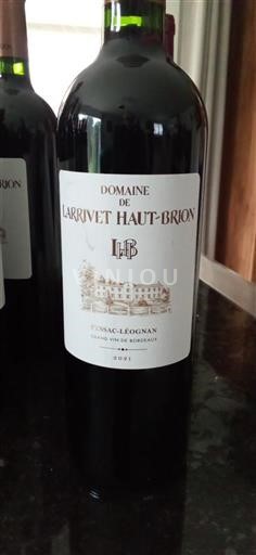 Burdeos Pessac-Léognan Domaine Larrivet Haut-Brion 2021