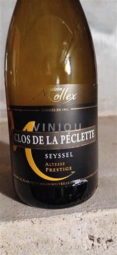 Savoia și Bugey Seyssel Maison Mollex Clos de la Péclette Altesse Prestige 2022