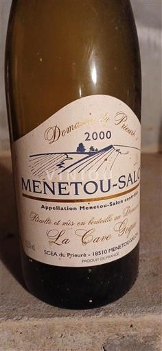 Valea Loarei Menetou-Salon Domaine Prieuré La Cave Georget 2000