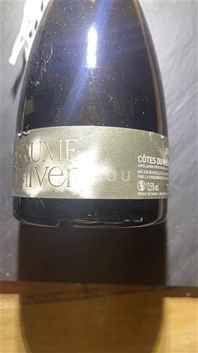 Rhônen laakso Côtes-du-rhône Parfum d'Hiver Ei vuosikertaa