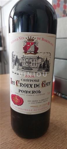 Bordeaux Pomerol Château La Croix de Gay 2004
