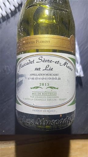 Vallée de la Loire Muscadet-sèvre-et-maine Augustin Florent 2015