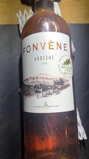 Alpi și Țara Rodanezilor Ardèche Vignerons Ardéchois Fonvené 2016