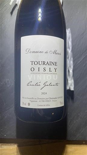 Valea Loarei Touraine Oisly Domaine Marcé Coulée Galante 2024