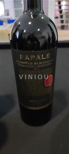 Puglia Primitivo di Manduria Papale Nemilésimat