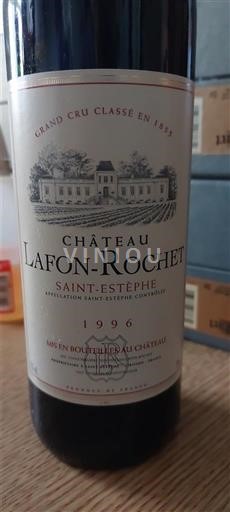 Bordeaux Saint-Estèphe Grand Cru Château Lafon-Rochet 1996