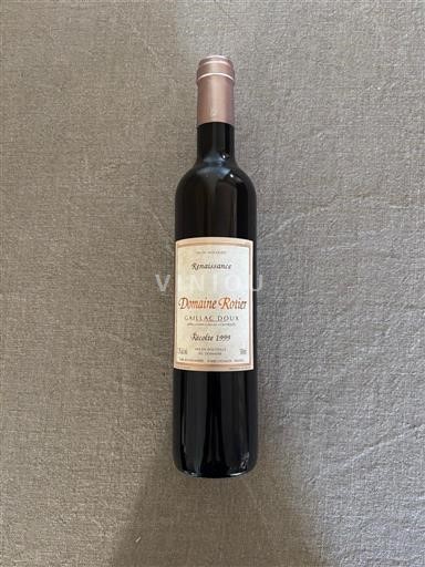 Sudoeste No especificado Domaine Rotier Renaissance 1999