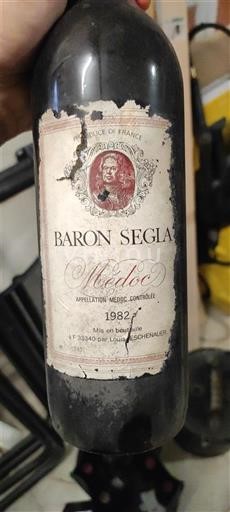 Bordeaux Médoc Baron Ségla 1982
