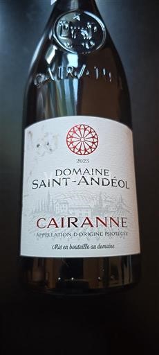 Rona dolina Cairanne Domaine Saint-Andéol 2023