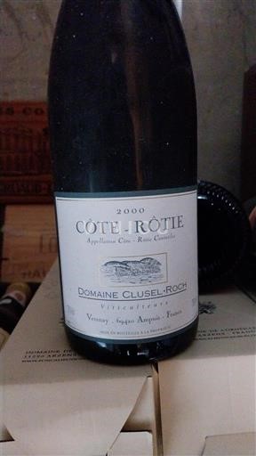 Rhône-dalen Côte-rôtie Domaine Clusel-Roch 2000