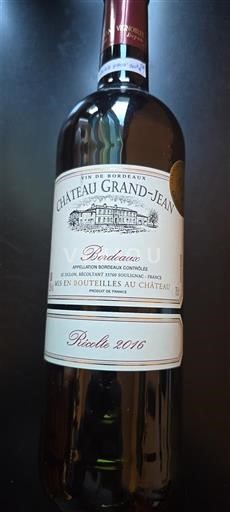 Bordeaux Château Grand-Jean Ricella 2016