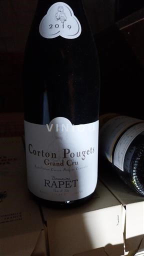 Burgundia Corton Grand Cru Domaine Rapet Corton poujets 2019