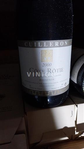 Rhône-dalen Côte-rôtie Cuilleron Bassenon 2000
