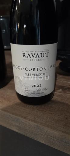 Burgundia Aloxe-Corton Premier Cru Pierre Ravaut Les Vercots 2022