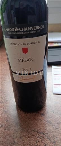 Bordeaux Médoc Maison Champvermeil 2020