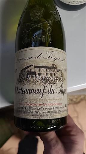 Rhônen laakso Châteauneuf-du-Pape Domaine Saurgues Ei vuosikertaa