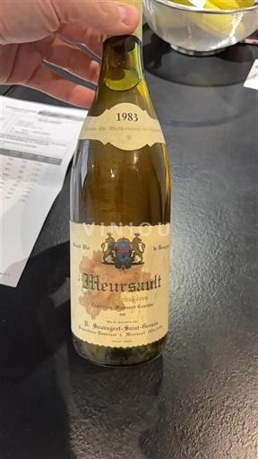 Burgundsko Meursault R. Sauvageot-Saint-Germès Les Chevalières 1983