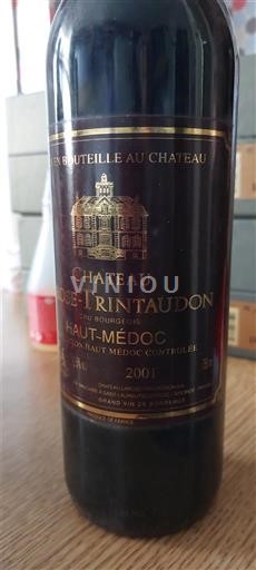 Burdeos Haut-Médoc Château Rose Trintaudon 2001