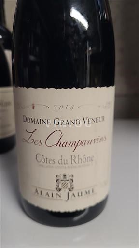 Rona dolina Côtes-du-Rhône Domaine Grand Veneur Les Champauvins 2014