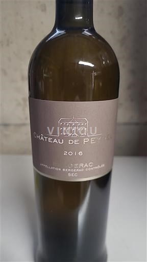 Lounais-Ranska Bergerac Château Peyrel 2016