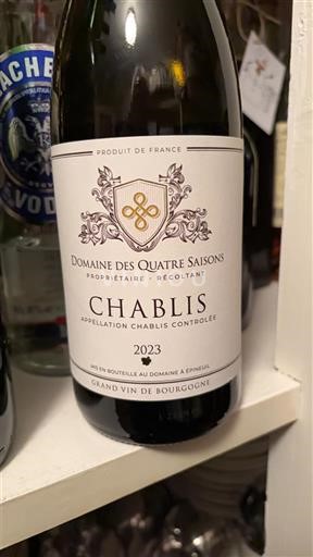 Burgundi Chablis Domaine S Quatre Saisons 2023