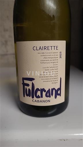 Rona dolina Cairanne Fulcrand Cabanon 2023