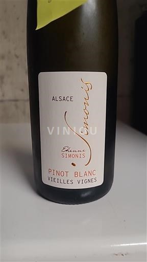 Ельзас Domaine Simonis Pinot Blanc Vieilles Vignes 2023