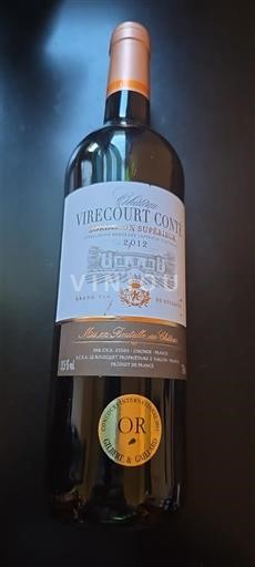 Bordeaux Bordeaux superior Virecourt Conte En Supériorité 2012
