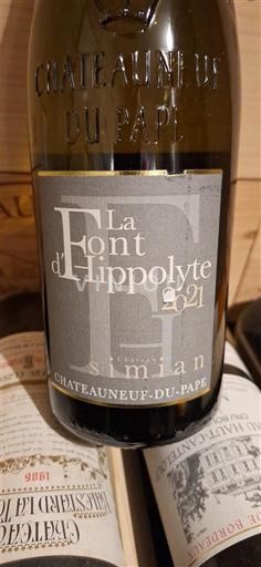 Rhône Valley Châteauneuf-du-Pape Domaine Simian La Font d'Hippolyte 2021