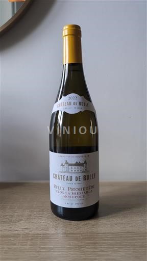 Burgundia Rully Premier Cru Château Rully Clos la Bressande Monopole 2022
