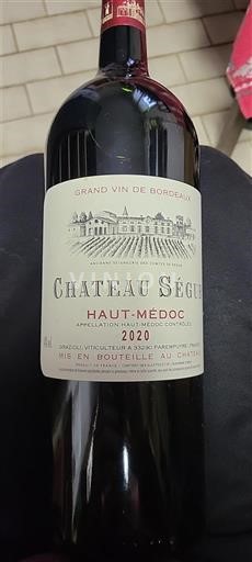 Bordeaux Haut-Médoc Château Ségur 2020