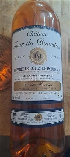 Bordeaux Prve obale Bordeauxa Château Tour du Bourdieu Prestige 2017
