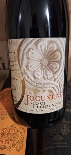 Vale do Ródano Côtes-do-ródano-villages Jocundaz Massif d'Uchaux Jocundaz 2019