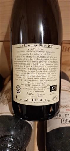 Rhône Valley Unspecified Simian La Louronne Blanc 2015