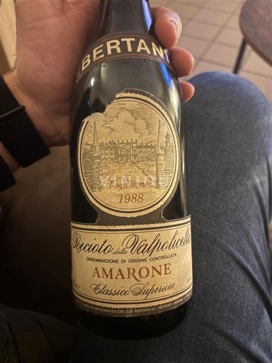 Véneto Amarone della Valpolicella Bertani 1988