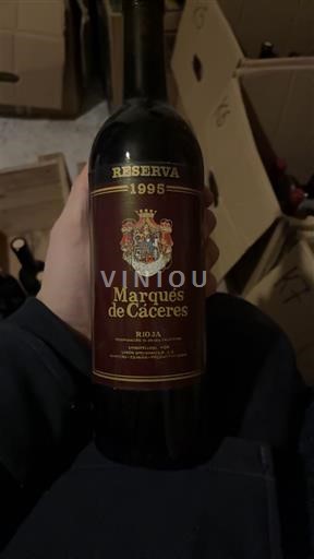 La Rioja Rioja Marqués de Cáceres Reserva 1995